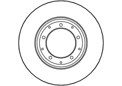 Тормозной диск NATIONAL NBD1363