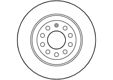 Тормозной диск NATIONAL NBD1381