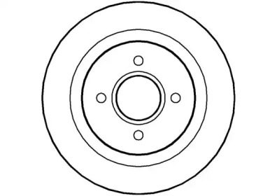 Тормозной диск NATIONAL NBD1385