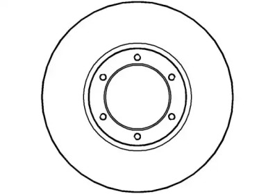 Тормозной диск NATIONAL NBD1401