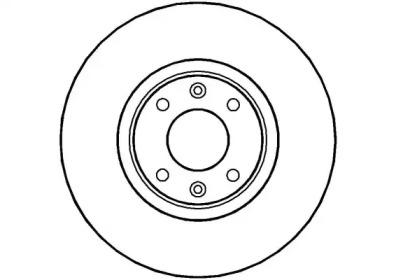 Тормозной диск NATIONAL NBD1402