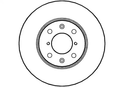Тормозной диск NATIONAL NBD1405