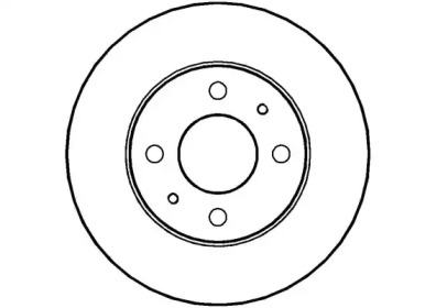 Тормозной диск NATIONAL NBD141