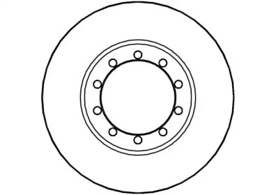 Тормозной диск NATIONAL NBD1420