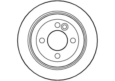 Тормозной диск NATIONAL NBD1428