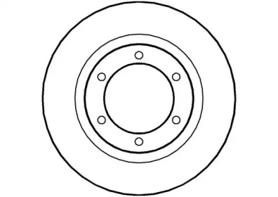 Тормозной диск NATIONAL NBD147