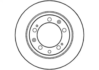 Тормозной диск NATIONAL NBD152