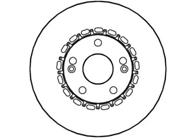 Тормозной диск NATIONAL NBD173