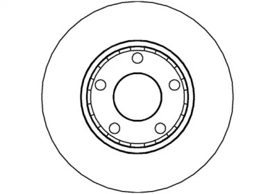 Тормозной диск NATIONAL NBD176