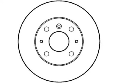 Тормозной диск NATIONAL NBD214