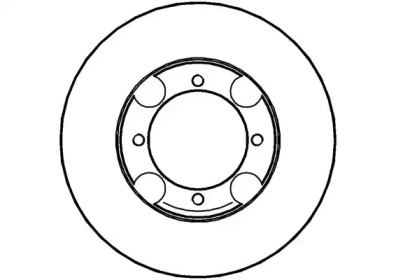 Тормозной диск NATIONAL NBD220