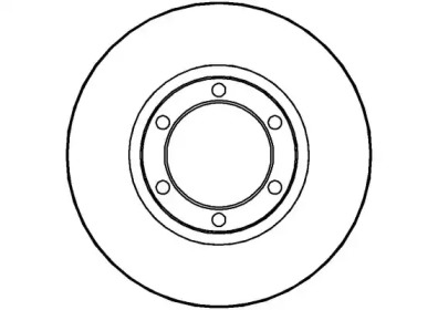 Тормозной диск NATIONAL NBD226