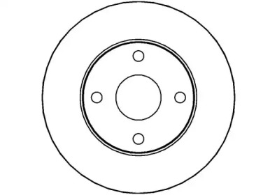 Тормозной диск NATIONAL NBD228