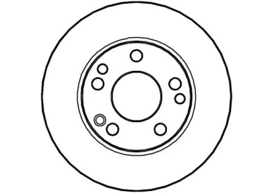 Тормозной диск NATIONAL NBD233