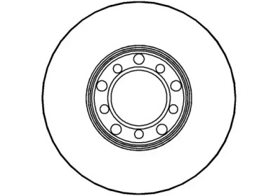 Тормозной диск NATIONAL NBD235