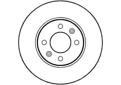 Тормозной диск NATIONAL NBD250