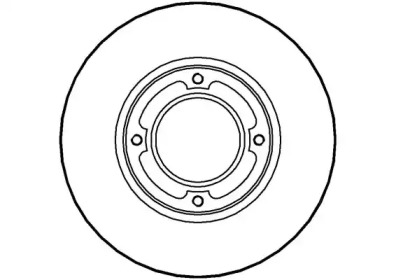 Тормозной диск NATIONAL NBD254