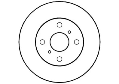 Тормозной диск NATIONAL NBD267