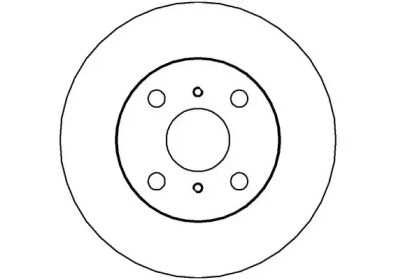 Тормозной диск NATIONAL NBD272