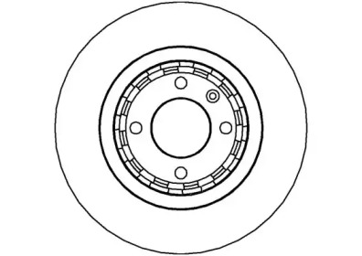 Тормозной диск NATIONAL NBD277