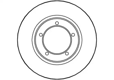 Тормозной диск NATIONAL NBD281