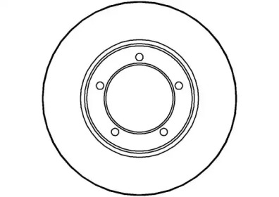 Тормозной диск NATIONAL NBD282