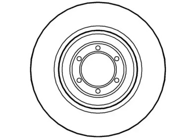 Тормозной диск NATIONAL NBD288