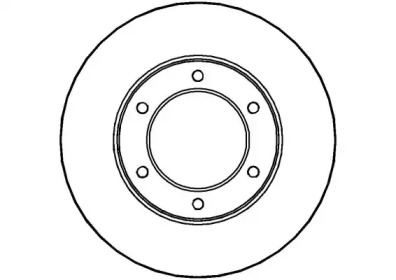 Тормозной диск NATIONAL NBD297