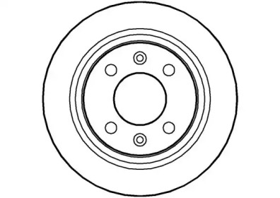 Тормозной диск NATIONAL NBD299