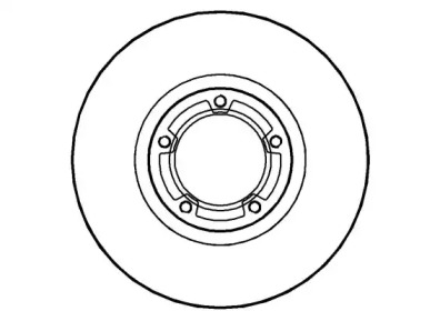 Тормозной диск NATIONAL NBD304