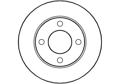 Тормозной диск NATIONAL NBD320