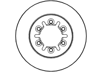 Тормозной диск NATIONAL NBD340
