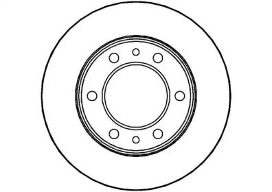 Тормозной диск NATIONAL NBD342