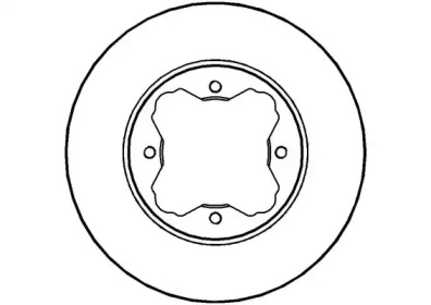 Тормозной диск NATIONAL NBD352