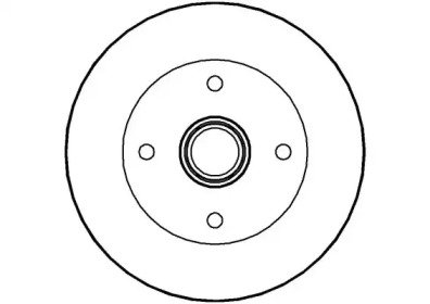 Тормозной диск NATIONAL NBD356