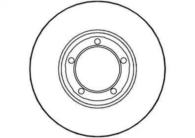 Тормозной диск NATIONAL NBD365
