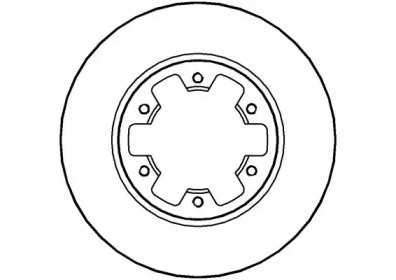 Тормозной диск NATIONAL NBD369