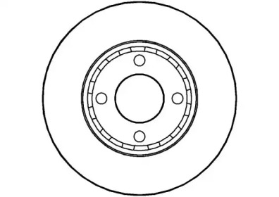 Тормозной диск NATIONAL NBD386