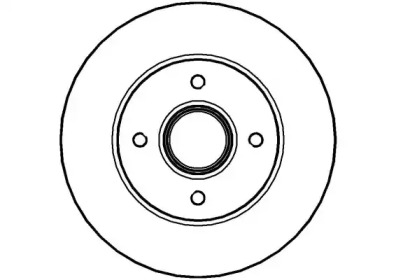 Тормозной диск NATIONAL NBD413