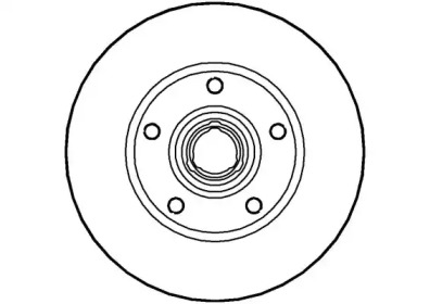Тормозной диск NATIONAL NBD445