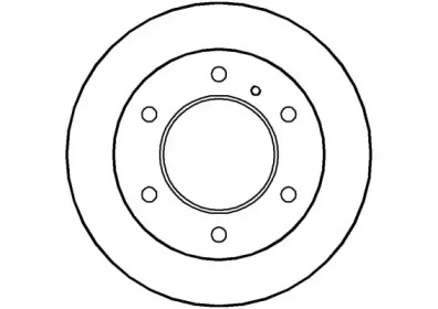 Тормозной диск NATIONAL NBD447