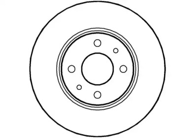 Тормозной диск NATIONAL NBD453