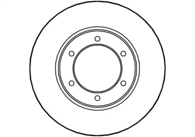 Тормозной диск NATIONAL NBD478