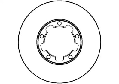 Тормозной диск NATIONAL NBD481