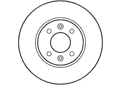 Тормозной диск NATIONAL NBD489