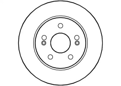 Тормозной диск NATIONAL NBD497