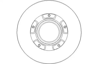 Тормозной диск NATIONAL NBD1856