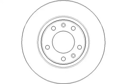 Тормозной диск NATIONAL NBD1874