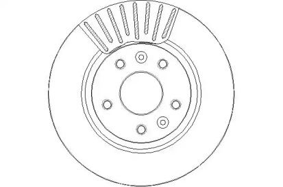 Тормозной диск NATIONAL NBD1883