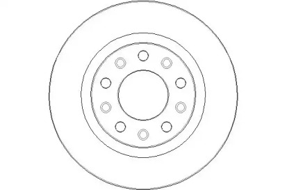 Тормозной диск NATIONAL NBD1903